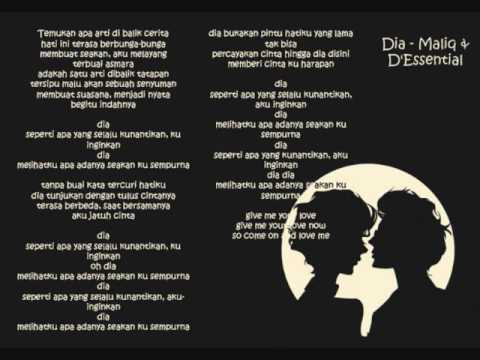 Maliq & D'Essentials - Dia (Lirik)