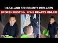 “Let Me Fix My Mistake”: Nagaland Schoolboy Replaces Broken Classroom Dustbin, Wins Hearts