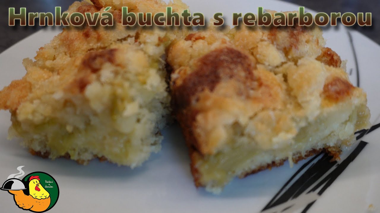 Hrnková buchta s rebarborou