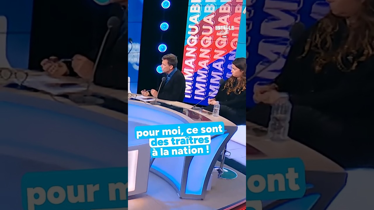 Daniel Riolo : "Pour moi ce sont des traîtres à la nation !"