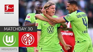 Wolfsburg Marches Forward! | Wolfsburg — Mainz 05 3-0 | Highlights | Matchday 30 – Bundesliga 22/23