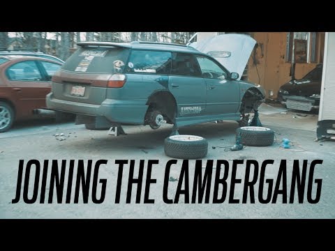 SUBARU LEGACY SHOW CAR BUILD EP 5 // Cambergang!