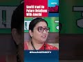 BJP’s Smriti Irani’s ‘Emotional’ Reply Talking About Future Relations With Amethi - 00:33 min - News - Video