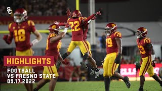 Football - USC 45, Fresno State 17: Highlights (09/17/22)