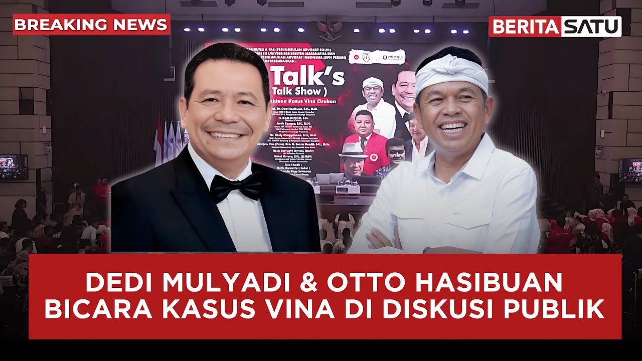 🔴BREAKING NEWS | Dedi Mulyadi, Otto Hasibuan dan Reza Indragiri Bicara Kasus Vina di Diskusi Publik