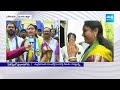Tellam Rajya Lakshmi Comments on Chandrababu, YSRCP Election Campaign | @SakshiTV  - 04:32 min - News - Video