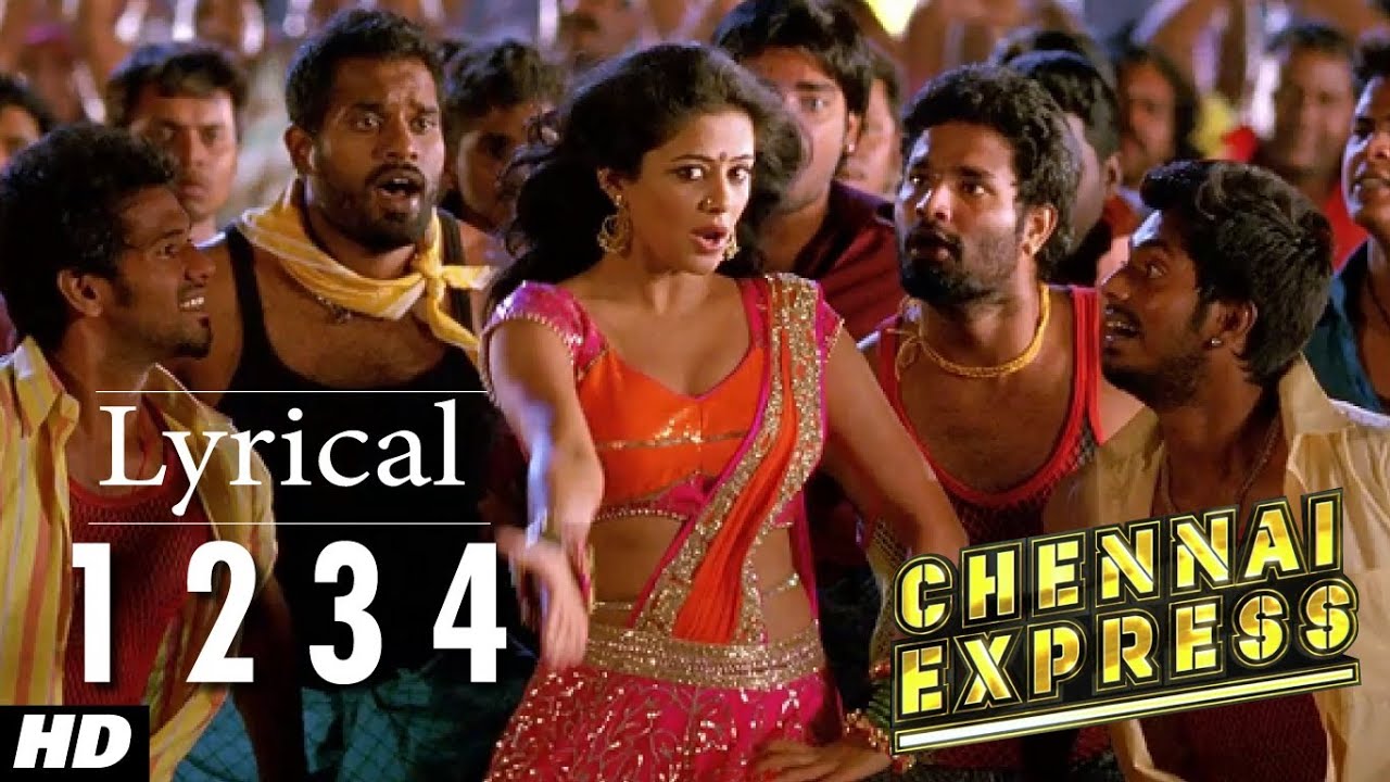 chennai-express-song-with-lyrics-one-two-three-four-1234-shahrukh