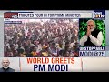 PM Modi @75: Supporters Line Up to Greet PM Modi | PM Modis Remarks in Madhya Pradesh | News9  - 51:04 min - News - Video