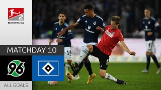 late decision | Hannover 96 — Hamburger SV 1-2 | All Goals | Matchday 10 – Bundesliga 2 — 2022/23