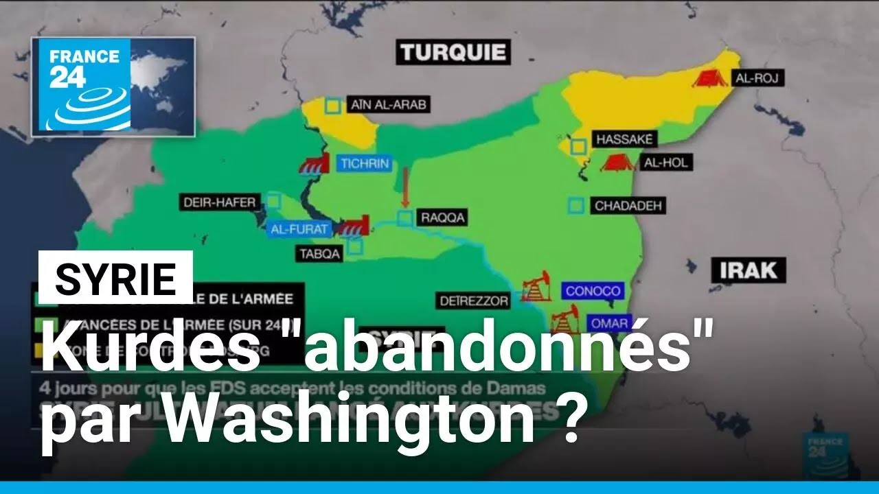 Syrie : est-ce que Washington a "abandonné" les kurdes ? • FRANCE 24