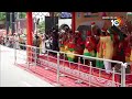 వారణాసిలో ప్రధాని మోదీ గ్రాండ్ రోడ్ షో | Watch PM Modi’s grand roadshow in Varanasi | 10TV NEWS  - 03:05 min - News - Video
