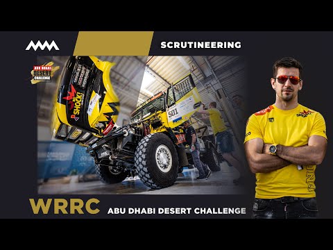 WRRC - Abu Dhabi Desert Challenge - Scrutineering