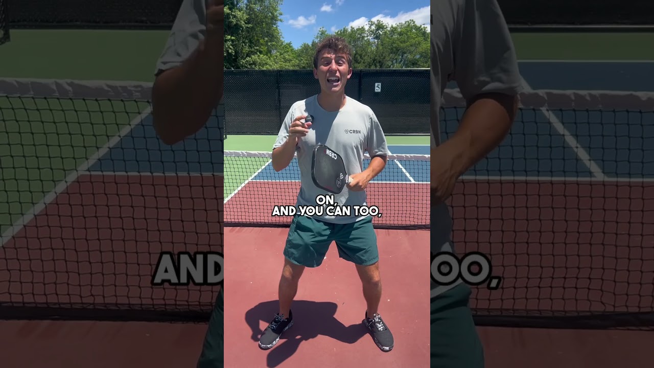 If I could go back in time.. HERE’S how I’d improve. #pickleball #pickleballtips #shorts