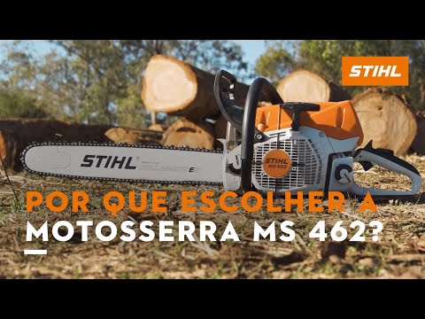 Motosserra MS462 40CM/16",36RM Stihl - Vídeo explicativo