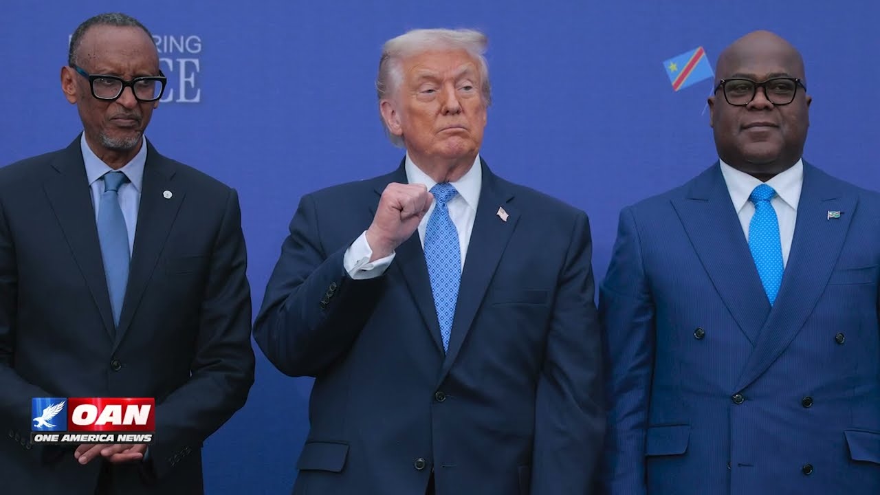 Trump Brokers Historic Peace Deal Between Congo And Rwanda In Washington