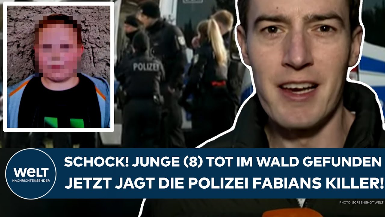 GÜSTROW: Schock und Trauer! Junge (8) tot im Wald gefunden! Jetzt jagt die Polizei Fabians Killer!