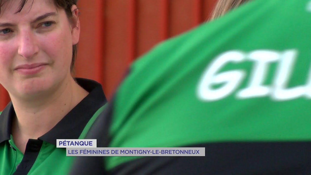 Pétanque : Les femmes de Montigny