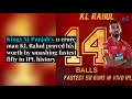 IPL 2018: KL Rahul Smash Fastest 50, Gambhir Set New Record