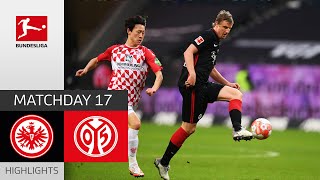 Eintracht Frankfurt — 1. FSV Mainz 05 1-0 | Highlights | Matchday 17 – Bundesliga 2021/22