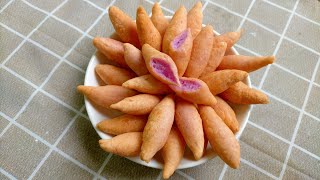 BÁNH KHOAI MỠ CHIÊN | Cách làm bánh khoai mỡ chiên không cần hấp khoai | Vào Bếp Vlog |