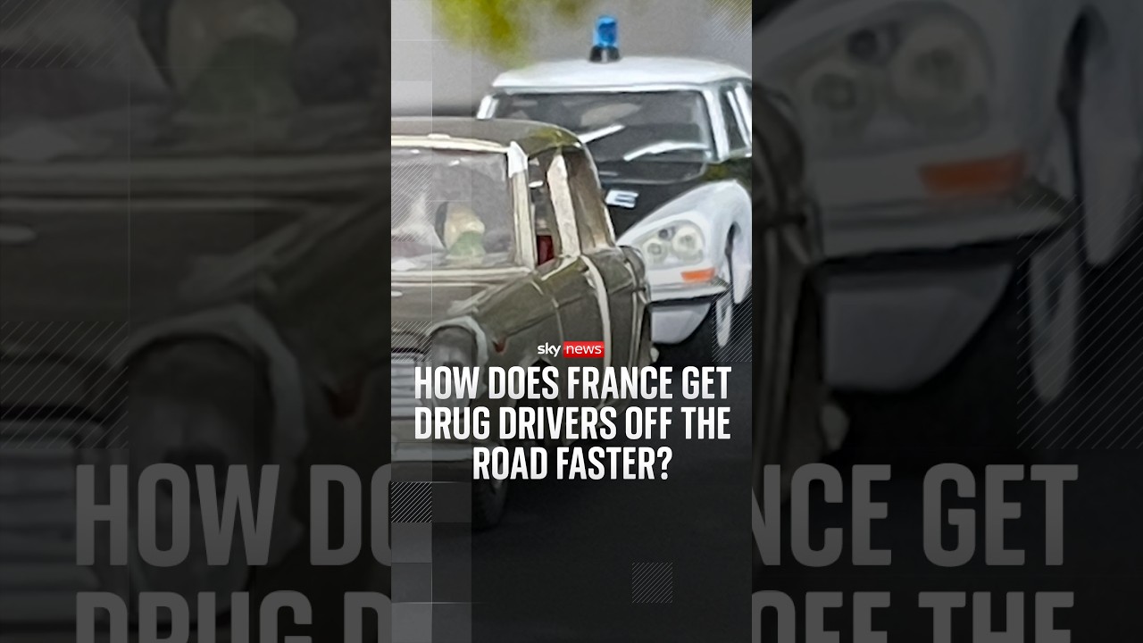 How does France get drug drivers off the road faster?