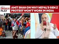 Amit Shah On NDTV | India Is Not Nepal: Amit Shah To NDTV On Why Gen Z Protest Wont Work