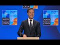 LIVE: NATO chief holds press conference ahead of summit in The Hague - 00:00 min - News - Video