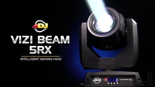 ADJ AMERICAN DJ VIZI BEAM 5RX DMX Moving Head Light in action - learn more