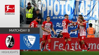 SC Freiburg — VfL Bochum 2-1 | Highlights | Matchday 8 – Bundesliga 2023/24