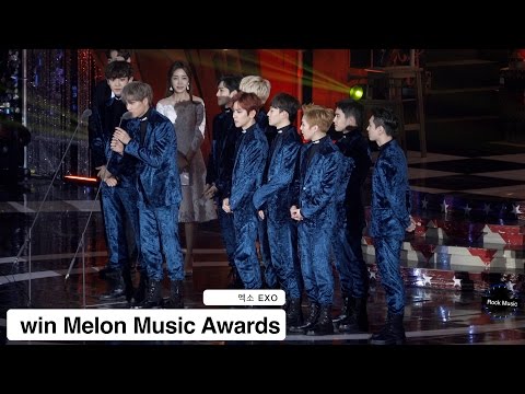 엑소 EXO 수상소감@1119 Rock Music