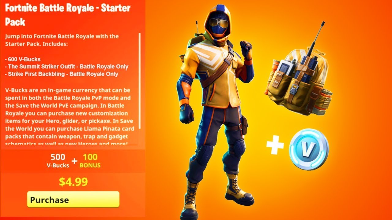 How Much Is A New Starter >> Fortnite Starter Pack 4 Release Date How Much Is A New Starter >> Fortnite Starter Pack 4 Release Date
