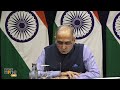 LIVE : Special Briefing by Foreign Secretary on State Visit of Prime Minister of Bangladesh to India  - 35:16 min - News - Video