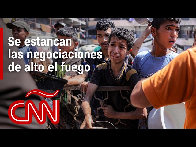 Se estancan las negociaciones de alto el fuego entre Israel y Hamas