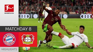 FC Bayern München — Bayer 04 Leverkusen 4-0 | Highlights | Matchday 8 – Bundesliga 2022/23