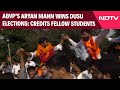 DUSU Election Result 2025 | ABVPs Aryan Mann Credits Fellow Students For DUSU 2025 Election Win