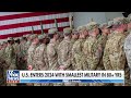US enters 2024 with smallest military in more than 80 years  - 03:18 min - News - Video