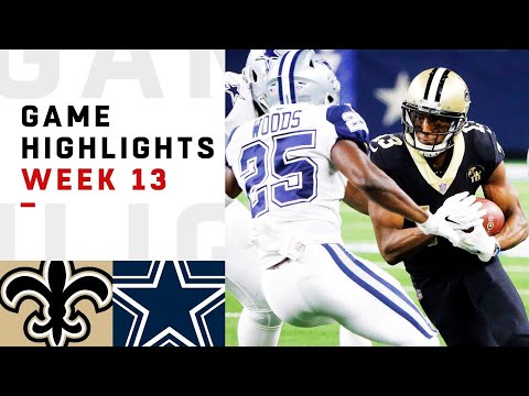 The Ugliest Game of the Year? | Saints vs. Cowboys 2018 NFL Highlights