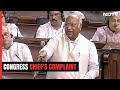 M Kharge After Rajya Sabha Mic Turned Off: My Self-Respect Challenged