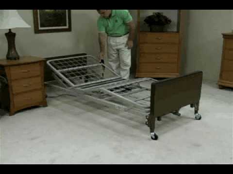 Hospital Bed Assembly | How To Assemble A Hospital Bed - YouTube