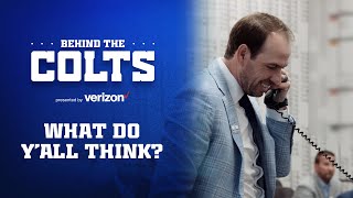 Behind the Colts - Episode 3: "What Do Y'All Think?" | Inside the 2024 Colts Draft