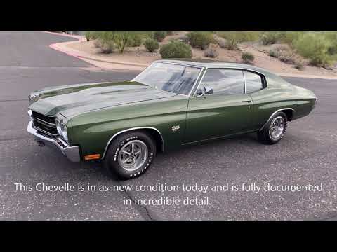 video 1970 Chevrolet Chevelle LS6 454 SS