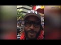 Chris Gayle gets grand welcome from school students in Chennai