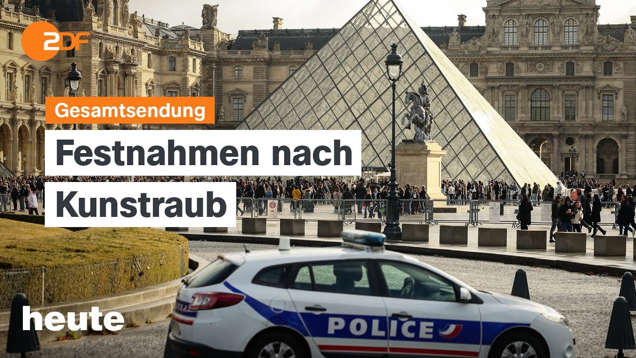 heute 19:00 Uhr vom 26.10.25 Asean-Gipfel, Festnahmen nach Louvre-Diebstahl, Abstimmung in München