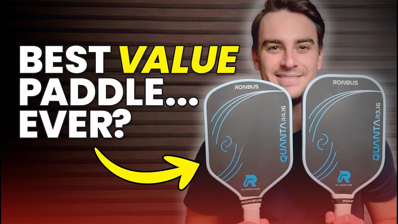 Is the Ronbus Quanta the BEST VALUE Paddle Ever?! Ronbus Quanta Review | Rackets & Runners