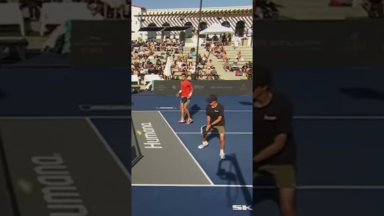 Johns/Johns v Patriquin/Tellez at the Select Medical Orange County Cup (2) #shorts #pickleball