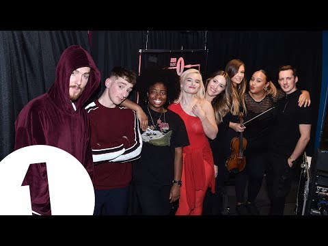 Clean Bandit - New Rules (Dua Lipa Cover) in the Radio 1 Live Lounge