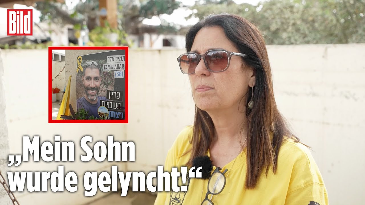 Mutter von Hamas-Opfer besucht Tötungs-Ort ihres Sohnes