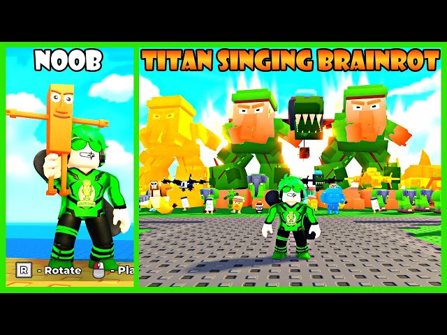 Aku Berhasil Mendapatkan Brainrot Raksasa Yang Bisa Bernyanyi - Roblox My Singing Brainrot