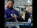 Ravens tickets for 20 years awarded to Pasadena man  - 01:32 min - News - Video