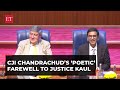 CJI Chandrachud’s ‘poetic’ farewell to Justice Kaul, quotes Faiz Ahmed Faiz in a heartfelt message